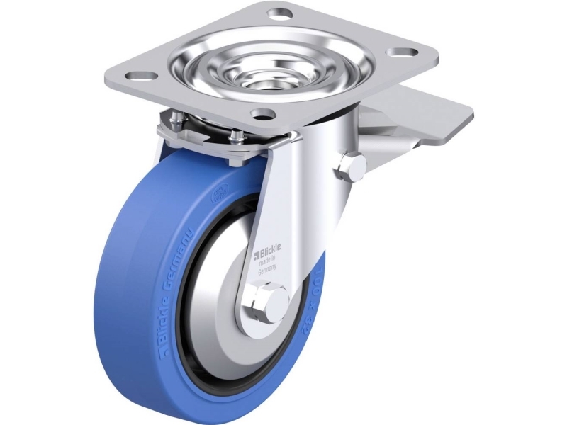 Blickle 850526 L-POEV 100KAD-ST-SB-FA Ohjauspyörä terästä Pyörän halkaisija: 100 mm Kantavuus (max.): 200 kg 1 kpl