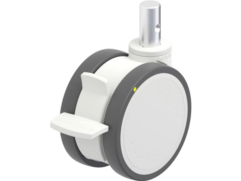 Blickle 922614 LKD-PATH 125K-FI-ELS-ZA55 dubbla hjul i plast, hjuldiameter 125 mm, bärförmåga max 125 kg, 1 st | Utomhus - Fiskeredskap - Fiskerullar | GameStuff