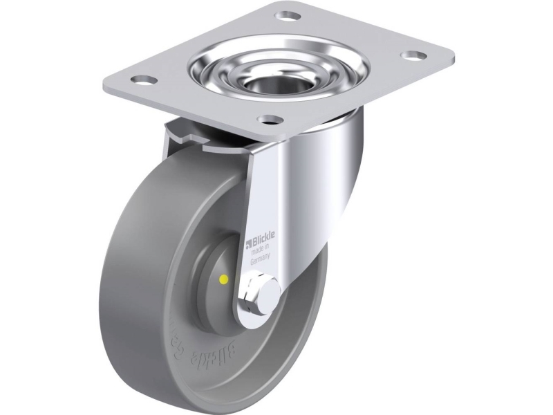 Blickle 936941 LK-PO 125KA-3-ELS styrhjul i stål hjuldiameter 125 mm lastkapacitet (max) 300 kg 1 st | Verktyg & Verkstad - Infästning - Övriga Infästning | GameStuff