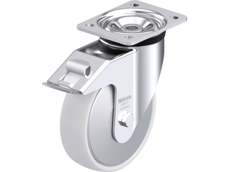 Blickle 750279 Lk-Po 175K-Fi-Fa Lenkrolle Stahl 175 Mm 500 Kg