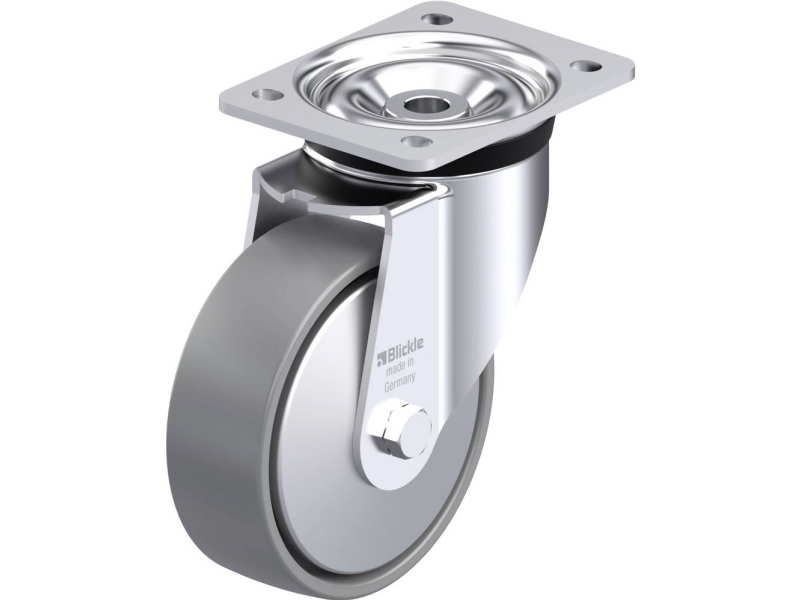 Blickle 946805 LK-PO 150K-ELS-FA styrhjul i stål hjuldiameter 150 mm bärförmåga (max.) 400 kg 1 st | Verktyg & Verkstad - Infästning - Övriga Infästning | GameStuff