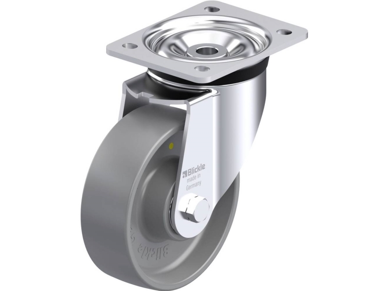 Blickle 882331 LK-PO 150K-ELS styrhjul i stål hjuldiameter 150 mm bärförmåga (max) 400 kg 1 st | Utomhus - Fiskeredskap - Fiskerullar | GameStuff