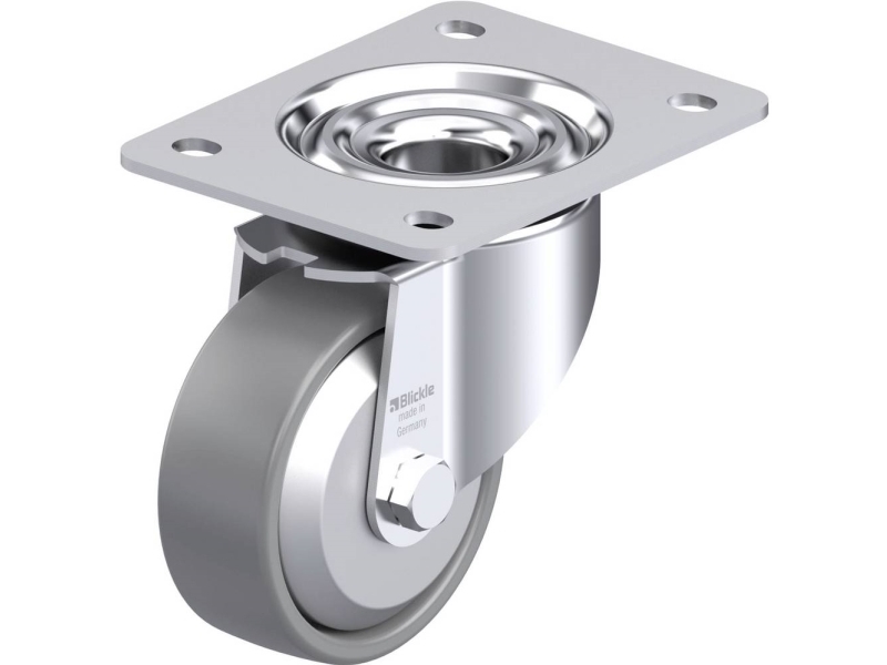 Blickle 946787 LK-PO 100KA-3-ELS-FA Styrehjul i stål Hjuldiameter: 100 mm Bæreevne (maks.): 280 kg 1 stk