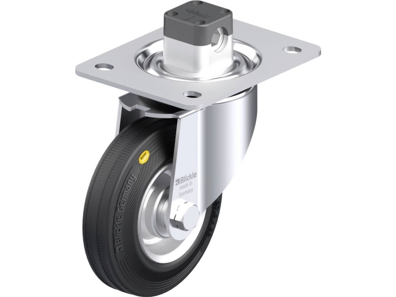 Blickle 850028 Lk-Rd 125R-3-Cs11 Styrehjul I Stål Hjuldiameter: 125 Mm Bæreevne (Maks.): 120 Kg 1 Stk