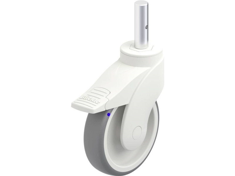 Blickle 752241 LWKX-TPA 126G-FI-ZAX51 Styrehjul i plast Hjuldiameter: 125 mm Bæreevne (maks.): 110 kg 1 stk