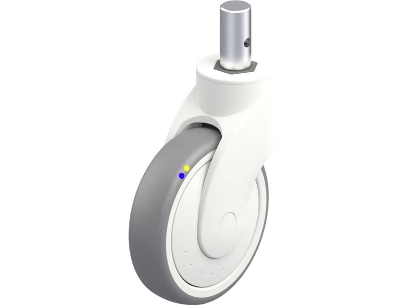 Blickle 745283 Lwkxe-Tpa 126Xkf-Els-Zax55 Styrehjul I Plast Hjuldiameter: 125 Mm Bæreevne (Maks.): 80 Kg 1 Stk