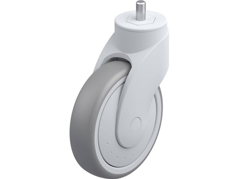 Blickle 743305 LWG-TPA 126KF-GS10 Muovinen kääntöpyörä Pyörän halkaisija: 125 mm Kantavuus (max.): 110 kg 1 kpl