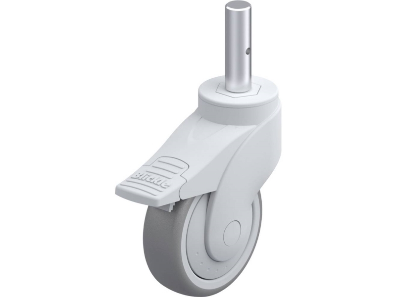 Blickle 751325 Lwg-Tpa 101Kf-Fi-Za51 Lenkrolle Aus Kunststoff, Raddurchmesser 100 Mm, Tragfähigkeit (Max) 100 Kg 1 Stk