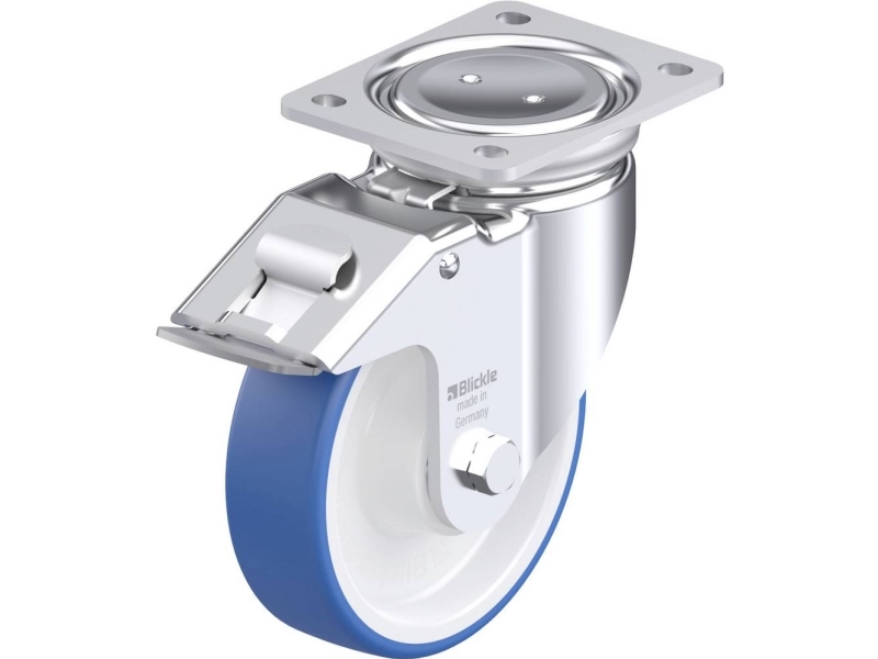 Blickle 938100 Luh-Poths 160K-Fi Lenkrolle Aus Stahl Raddurchmesser: 160 Mm Tragfähigkeit (Max.): 400 Kg 1 Stk