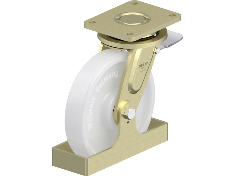 Blickle 858017 LS-SPO 251K-ST-FS styrhjul för tung last, hjuldiameter 250 mm, bärförmåga (max) 1500 kg (1 st) | Verktyg & Verkstad - Infästning - Övriga Infästning | GameStuff