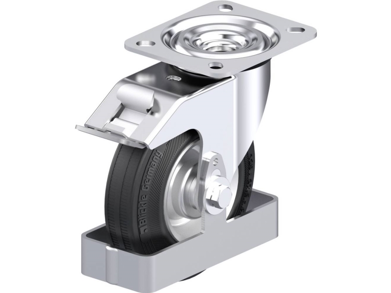 Blickle 899629 L-Rd 125R-Fi-Fs Styrehjul I Stål Hjuldiameter: 125 Mm Bæreevne (Maks.): 120 Kg 1 Stk