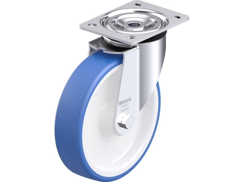 Blickle 948138 L-POTHS 200XR styrhjul i stål hjuldiameter 200 mm bärförmåga (max) 400 kg 1 st | Verktyg & Verkstad - Infästning - Övriga Infästning | GameStuff