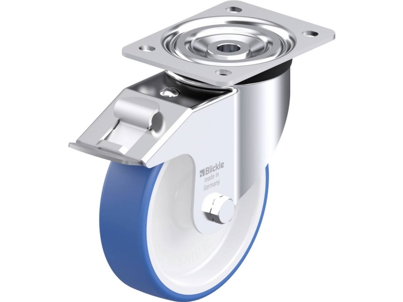 Blickle 936243 L-POTHS 160G-FI styrhjul i stål - hjuldiameter: 160 mm, lastkapacitet (max): 400 kg - 1 st | Utomhus - Fiskeredskap - Fiskerullar | GameStuff