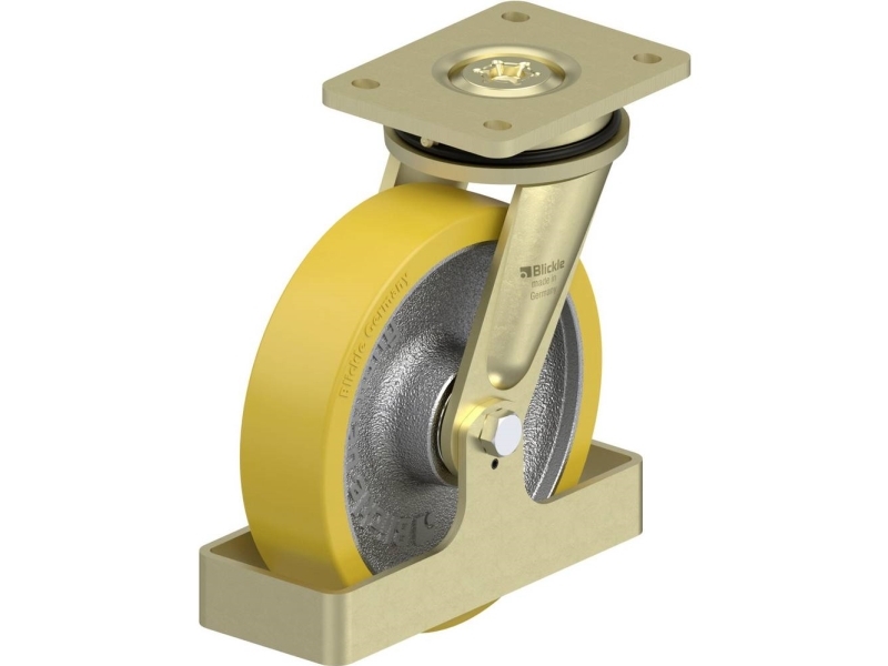 Blickle 854277 LS-GTH 200K-FS styrhjul för tung last, hjuldiameter: 200 mm, bärförmåga (max): 1000 kg, 1 st | Verktyg & Verkstad - Infästning - Övriga Infästning | GameStuff