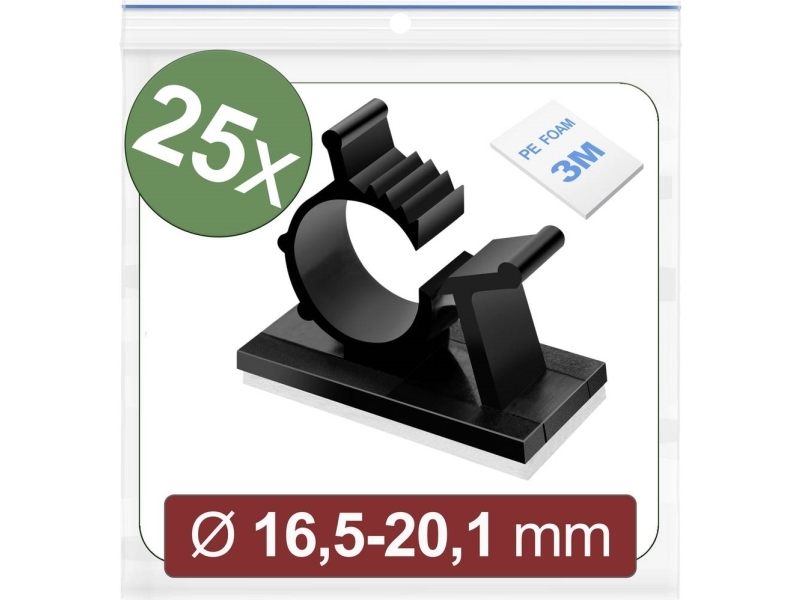 Quadrios 24Ca453 Befestigungssockel Selbstklebend Bündel-O-Bereich (24Ca453)