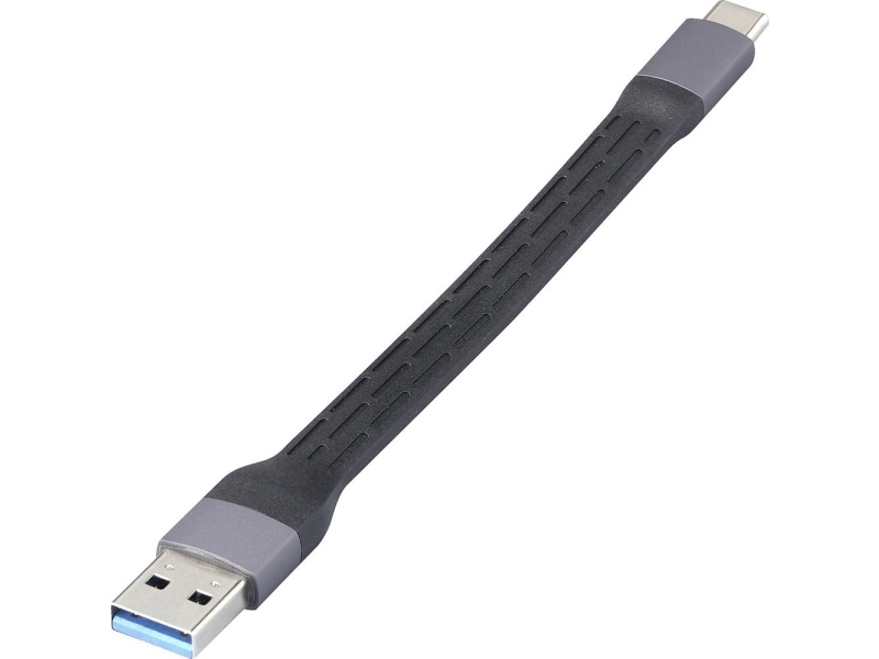 Renkforce Usb-Kabel Usb 2.0 0.15 M Sort Fleksibel, Med Led Rf-6738048