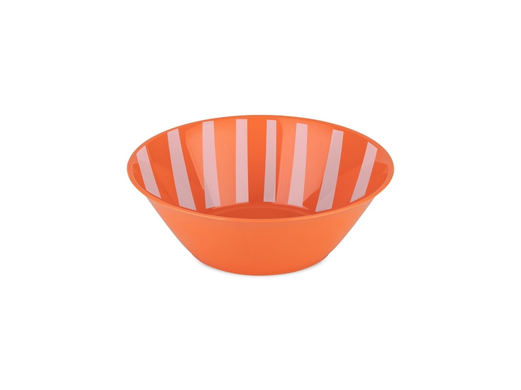 Koziol Nora, Salatschüssel, Rund, Koralle, Orange, Glanz, 0,7 L, 16,4 Cm