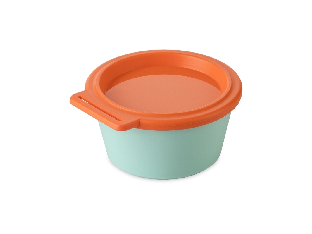 Koziol Nora, Schüssel, Rund, 0,25 L, Grün, Orange, 1 Stück(E)