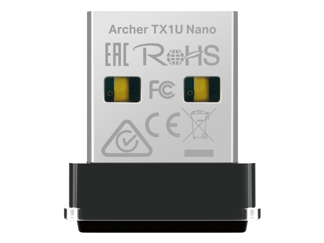 Tp-Link Ax300, Kabellos, Usb, Wlan, Wi-Fi 6 (802.11Ax), 287 Mbit/S, Schwarz
