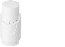 Ferro Tully Thermostat-Lampenaufsatz Weiß Gt/06