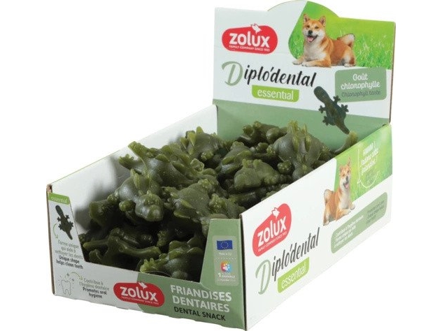 ZOLUX Hammashoito koirille DIPLODENTAL M klorofylli 8cm 56kpl 56kpl