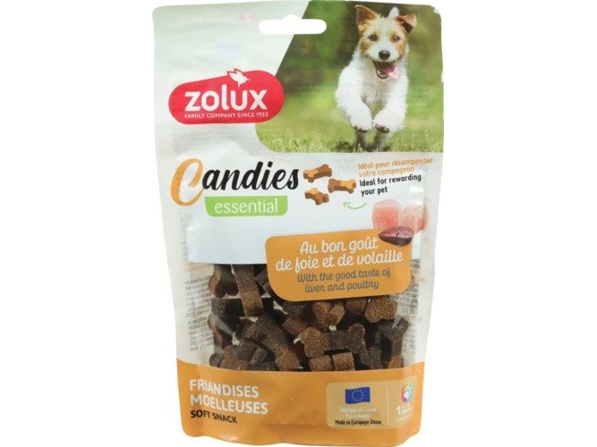 Zolux Candies Bløde Træningsgodter Til Hund – Mini-Kuber 150G