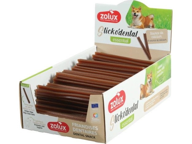 Zolux Syta Michy Tandstik Stickodental M 12 Cm 80 Stk