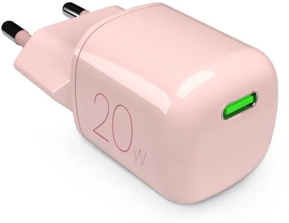 Puro 20W Gan Netzladegerät Usb-C - Pink