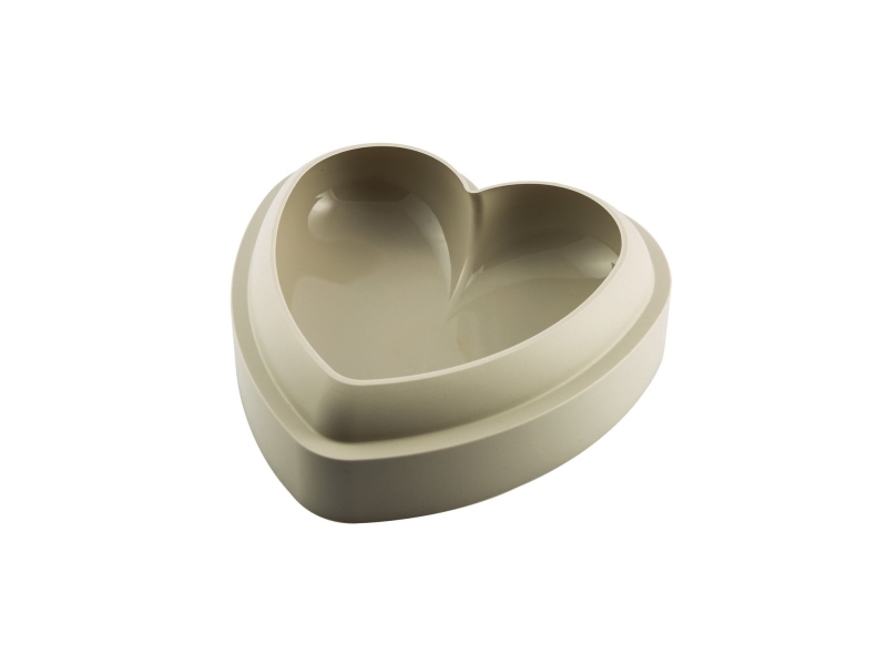 Silikomart Batticuore, Cake Ring, Beige, Silicone, 1523 Ml, 1 Pc(S), Italy