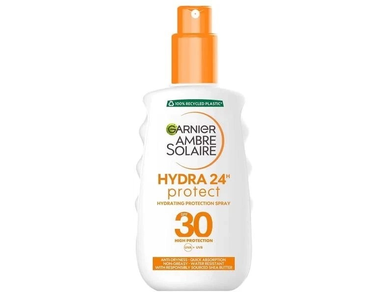 GARNIER Ambre Solaire Hydra 24 Protect SPF30 Aurinkovoidesuihke 150ml