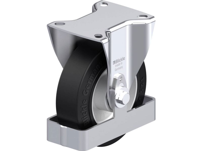 Blickle 913828 B-ALEV 125K-FS fast hjul i stål 125 mm max 250 kg 1 st | Verktyg & Verkstad - Infästning - Övriga Infästning | GameStuff