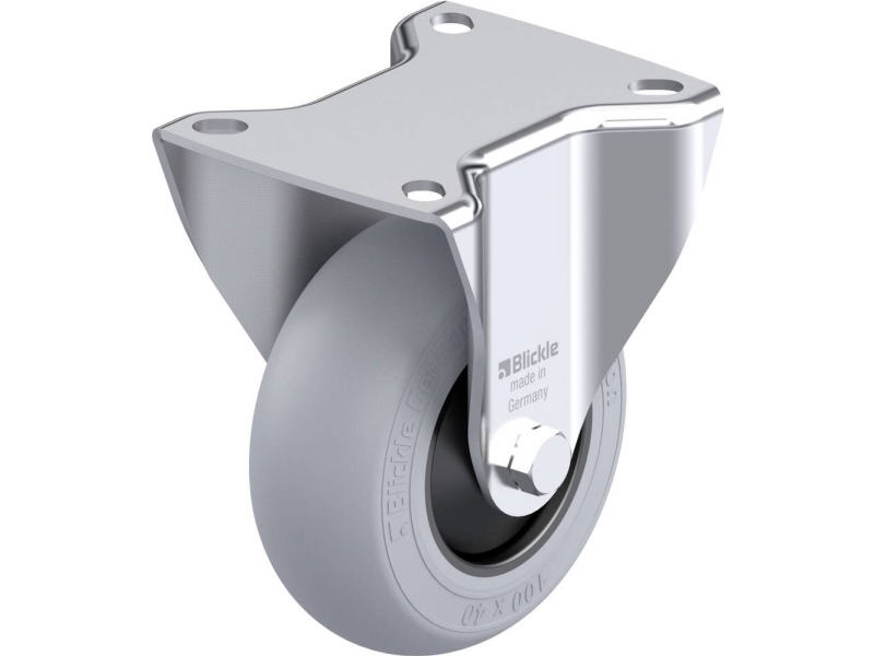 Blickle 921778 B-POES 100KF-SG snurrhjul i stål Hjuldiameter: 100 mm Bärförmåga (max.): 150 kg 1 st | Verktyg & Verkstad - Infästning - Övriga Infästning | GameStuff