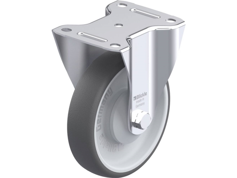 Blickle 846997 B-PATH 160KA fast hjul i stål – hjuldiameter 160 mm, lastkapacitet (max) 400 kg (1 st) | Verktyg & Verkstad - Infästning - Övriga Infästning | GameStuff