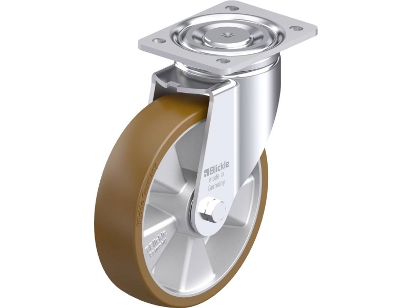 Blickle 869155 LH-ALB 200K Teräksinen kääntöpyörä Pyörän halkaisija: 200 mm Kantavuus (max.): 800 kg 1 kpl