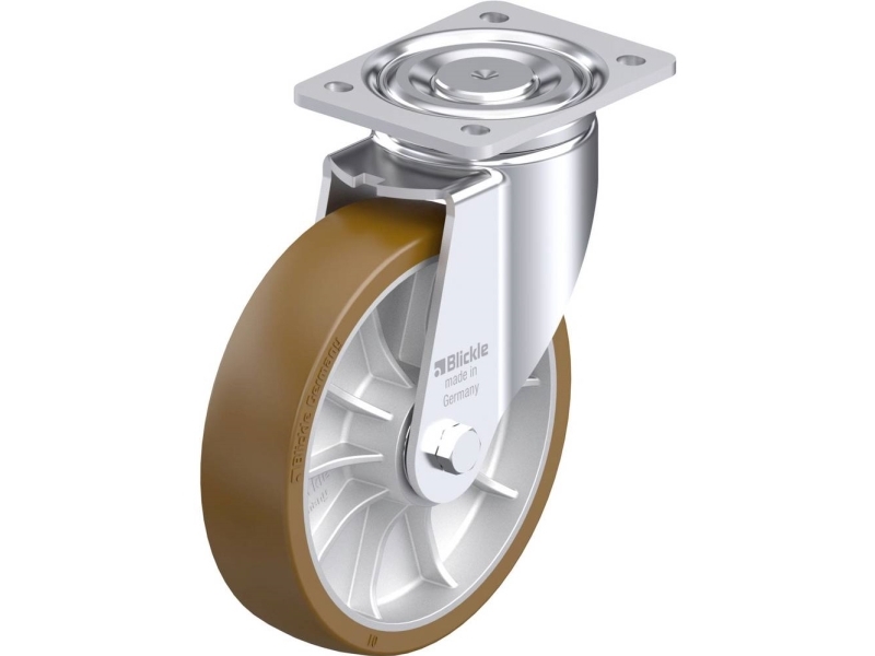 Blickle 942178 LH-ALB 202K styrhjul i stål - hjuldiameter: 200 mm - bärförmåga (max): 900 kg - 1 st | Verktyg & Verkstad - Infästning - Övriga Infästning | GameStuff