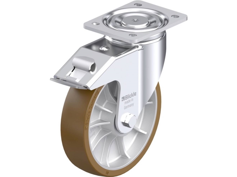 Blickle 942181 LH-ALB 202K-FI styrhjul i stål hjuldiameter 200 mm bärförmåga (max.) 900 kg 1 st | Verktyg & Verkstad - Infästning - Övriga Infästning | GameStuff