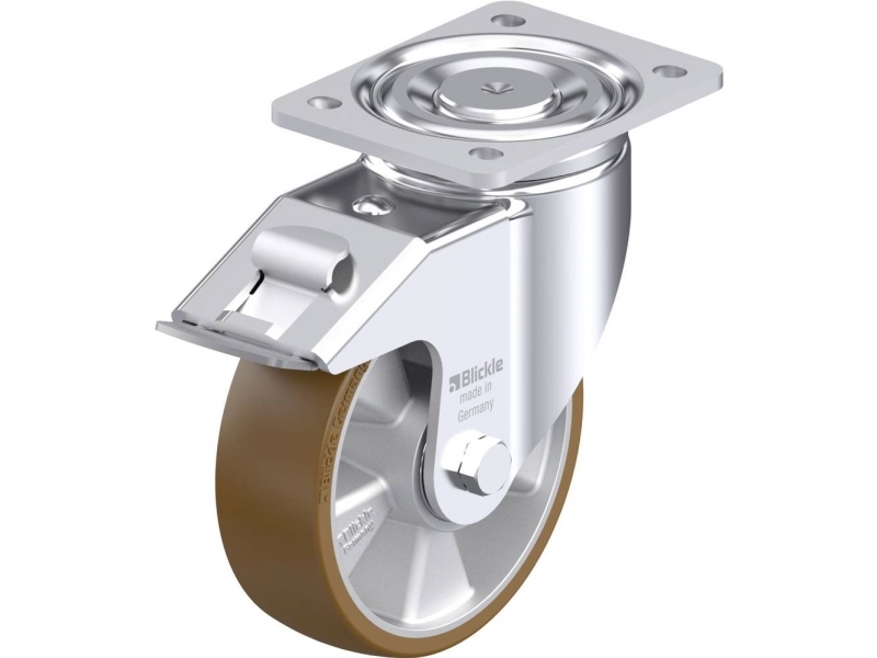 Blickle 917981 LH-ALB 160K-FI styrhjul i stål – hjuldiameter 160 mm, bärförmåga (max) 750 kg, 1 st | Verktyg & Verkstad - Infästning - Övriga Infästning | GameStuff