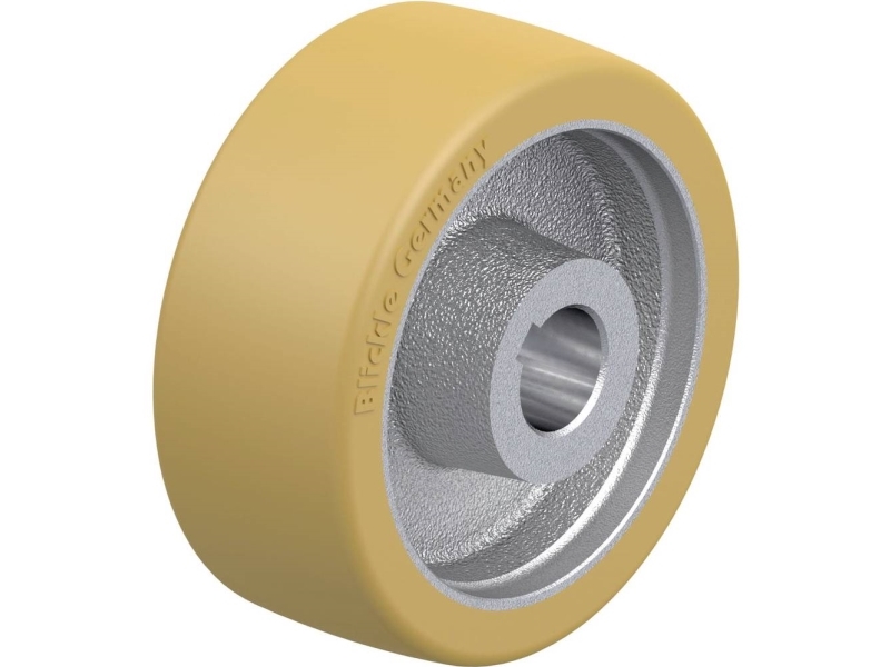 Blickle 937388 GVUN 127/25H7 drivhjul för tung last, hjuldiameter 125 mm, bärförmåga (max.) 650 kg, 1 st | Verktyg & Verkstad - Infästning - Övriga Infästning | GameStuff