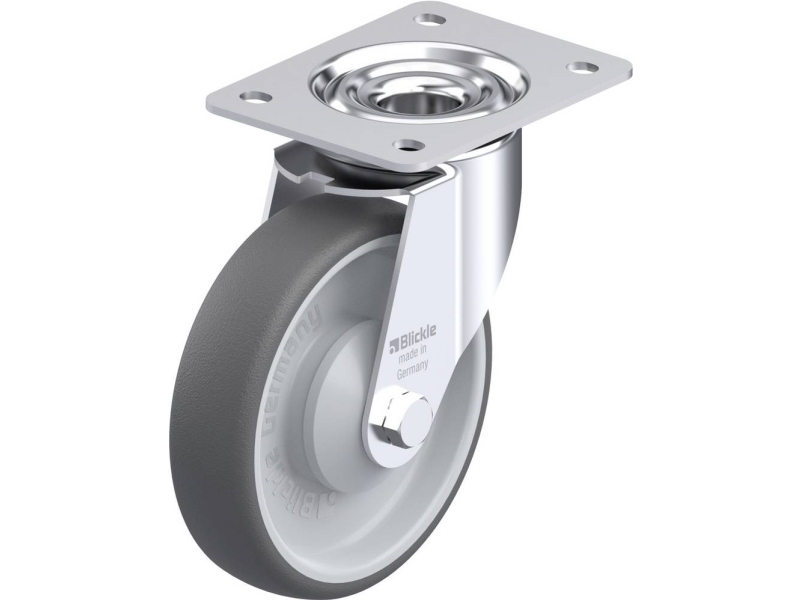 Blickle 846985 LE-PATH 160KA styrhjul i stål, hjuldiameter: 160 mm, bärförmåga (max): 300 kg, 1 st | Bilvård & Biltillbehör - Däck & fälgar - Stålfälgar | GameStuff