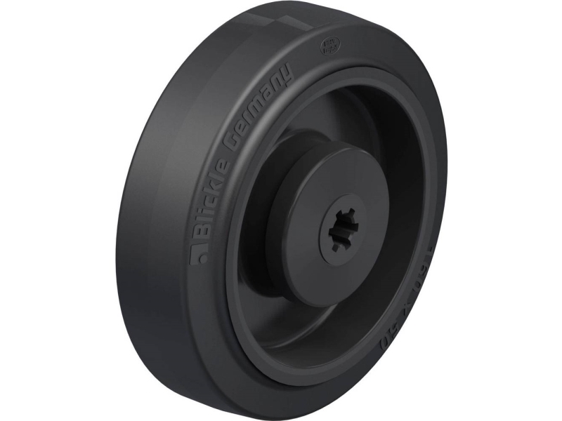 Blickle 857390 POEV 160/12KA svänghjul för tung last, hjuldiameter 160 mm, bärförmåga max. 400 kg, 1 st | Verktyg & Verkstad - Infästning - Övriga Infästning | GameStuff