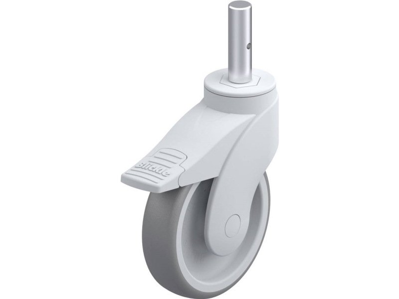 Blickle styrhjul i plast LWG-TPA 126G-FI-ZA51, hjuldiameter 125 mm, bärförmåga max. 110 kg (751398), 1 st | Verktyg & Verkstad - Infästning - Övriga Infästning | GameStuff