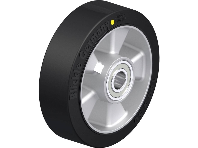 Blickle 547026 ALEV 160/20K-EL hjul för tung last, hjuldiameter 160 mm, bärförmåga max 400 kg, 1 st | Verktyg & Verkstad - Infästning - Övriga Infästning | GameStuff