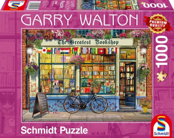 Schmidt Spiele 59604, 1000 Brikker, Kunst, 14 År