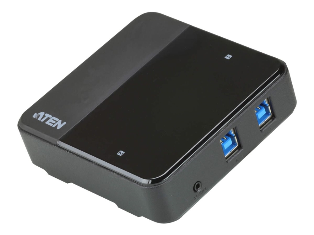 Aten Us3324 2 X 4 Usb 3.1 Gen1 Peripheral Sharing Switch - Usb Sharing Switch Til Periferiudstyr - 4 X Usb 3.1 Gen 1 - Desktop