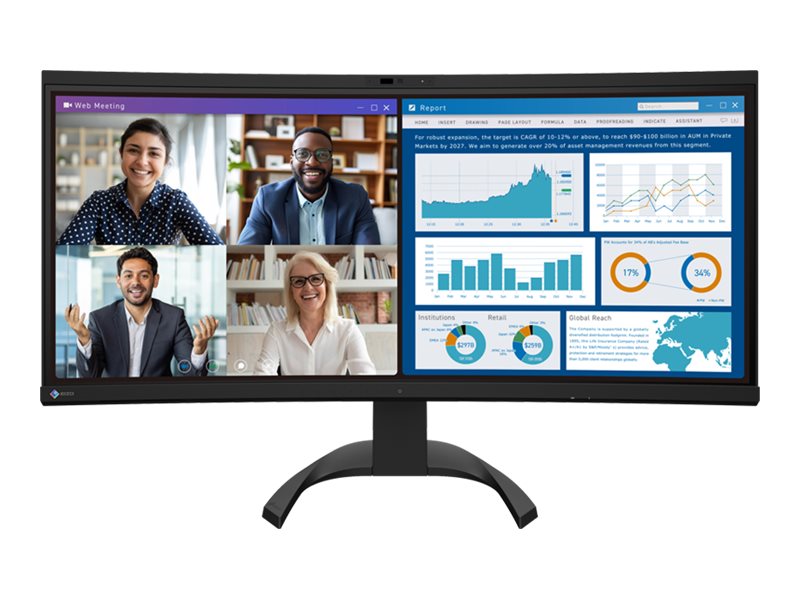 Eizo Flexscan Ev3450xc-Bk 34,1" Monitor