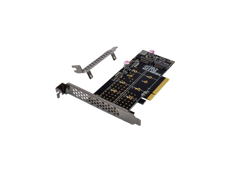 Inline 76660N, Pcie, M.2, Hanstik, Pcie 3.0, Taiwan, Pi6c20400ble