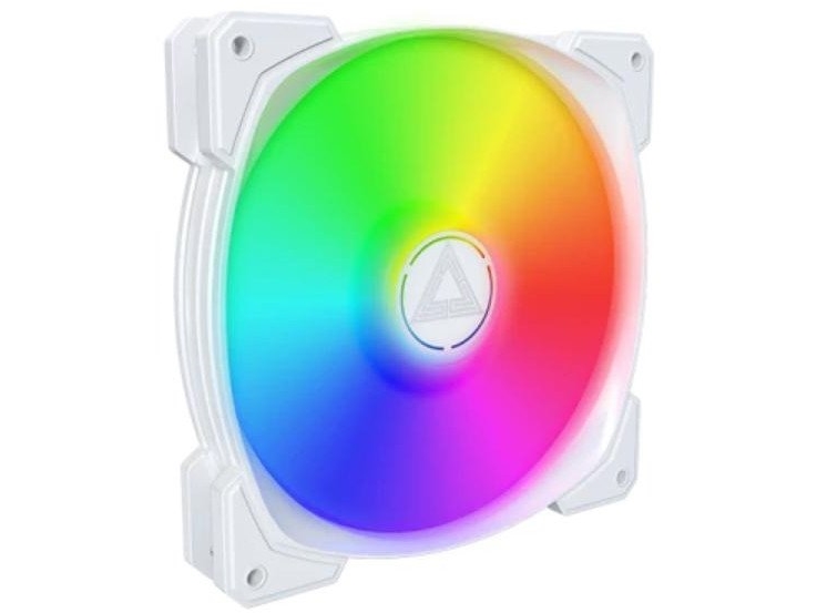 Montech Hp140 Pwm Argb-Blæser, 3-Pak - 140 Mm, Hvid
