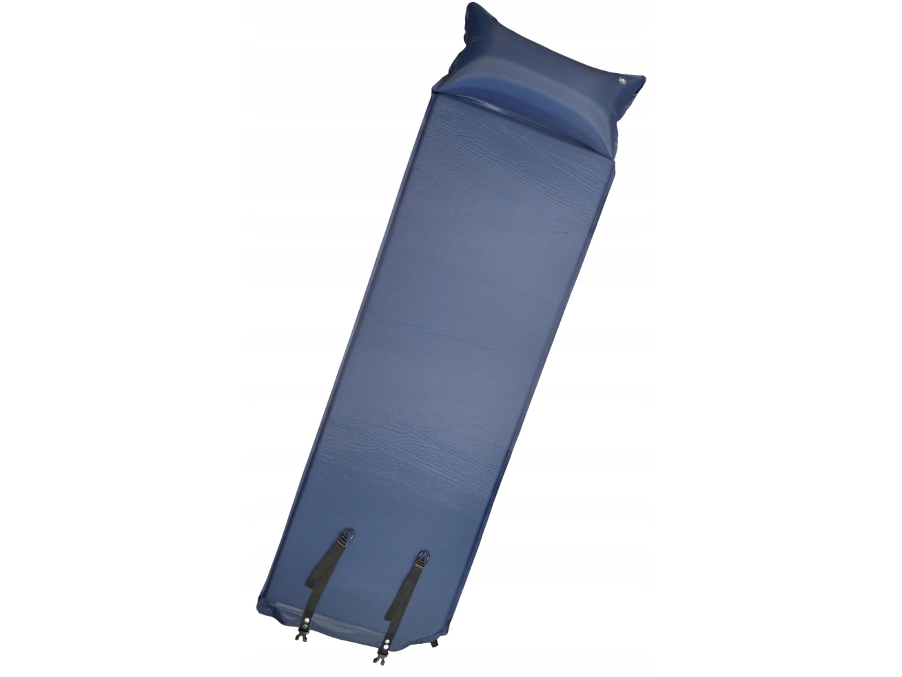 Turist-madras/karimatte KUBISPORT 186x53 cm, let, oppustelig med pude