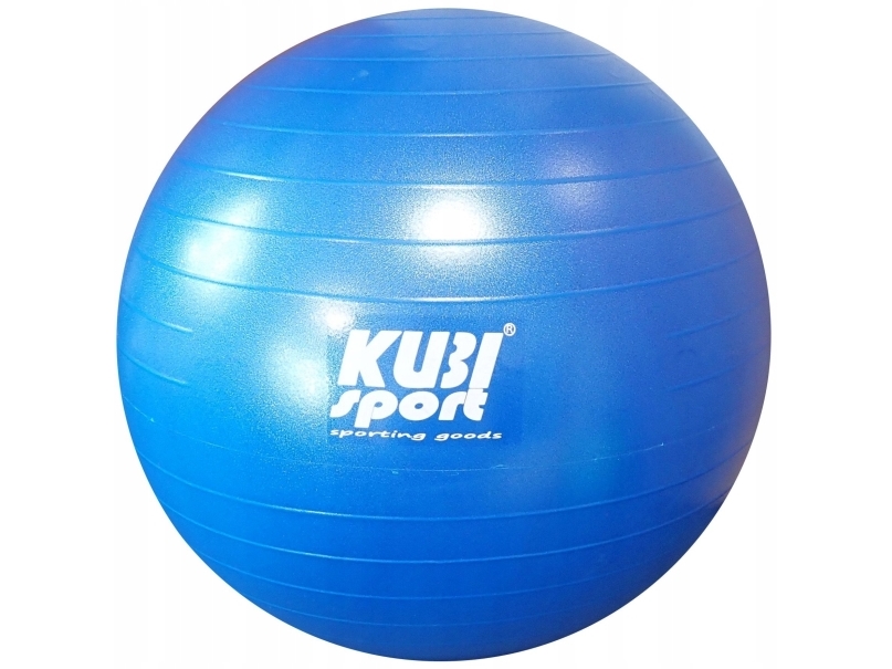 Kubisport Gymnastic Aufblasbarer Gymnastikball Blau 85 Cm