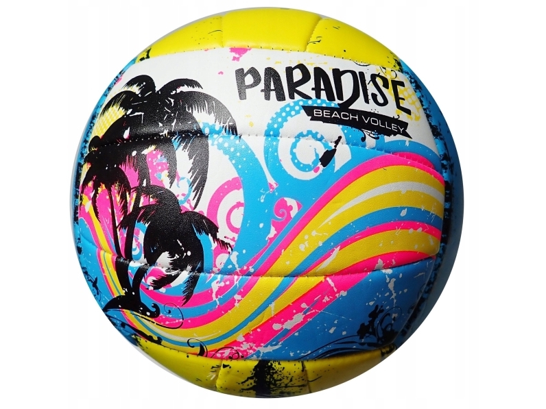 Spalding/pil til beachvolley KUBISPORT Paradise gul